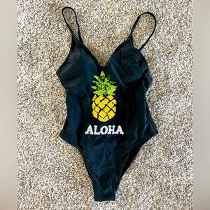 One piece bathing suit